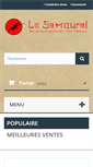 Mobile Screenshot of nice-samourai.com